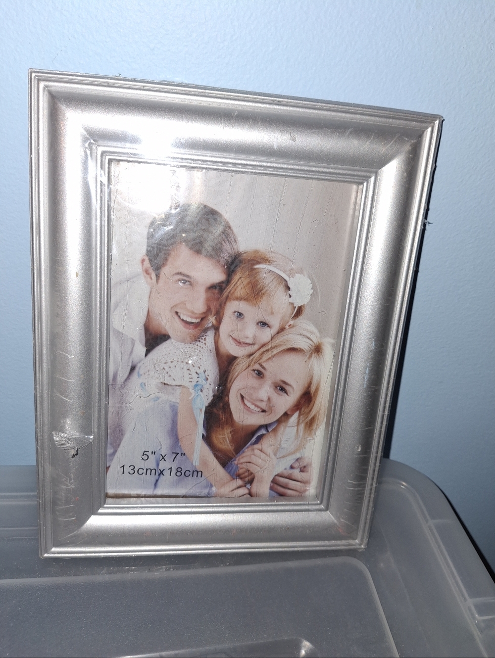 Silver 5x7 Classic Photo Frame - Home Accents Plastic
